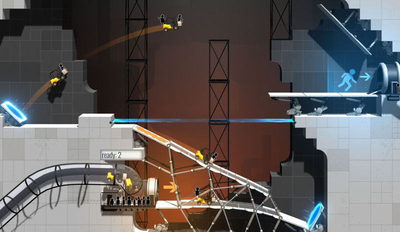 Illustration for article titled El mítico Portal se reinventa con un juego de construcción y puzzles que te volará la cabeza